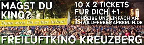 20 Tickets zu gewinnen für das Freiluftkino Kreuzberg